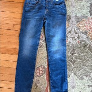 J. Crew Women's Deep Blue Skinny Jeans